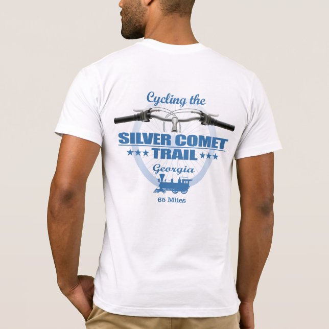 Silver Comet Trail (H2) T Shirt (Baksida)