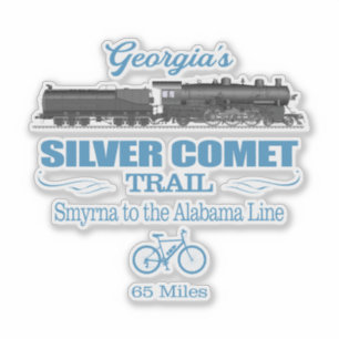 Silver Comet Trail (RT2) Klistermärken