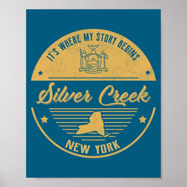 Silver Creek New York Its Where My Story Begins  Poster (Framsidan)