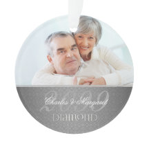 Silver Damask 60-årsjubiléet för diamanter