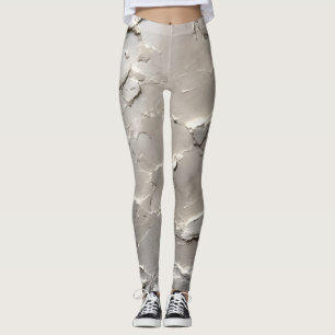 Silver diamant färg leggings