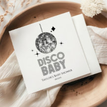 Silver Disco Boll 'Disco Baby' babyskor för barn