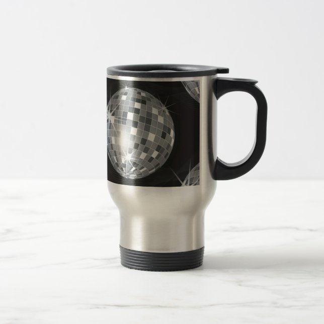 silver disco boll resemugg (Höger)