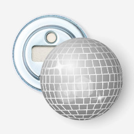 Silver Disco Boll Retro 70 s Flasköppnare