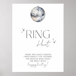 Silver Disco Möhippa Ring Hunt Game Poster