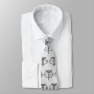Silver Doktor Caduceus tullnamnslips Slips