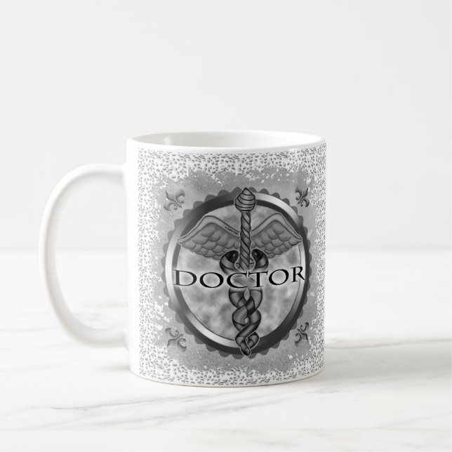 Silver doktor kaffemugg (Vänster)