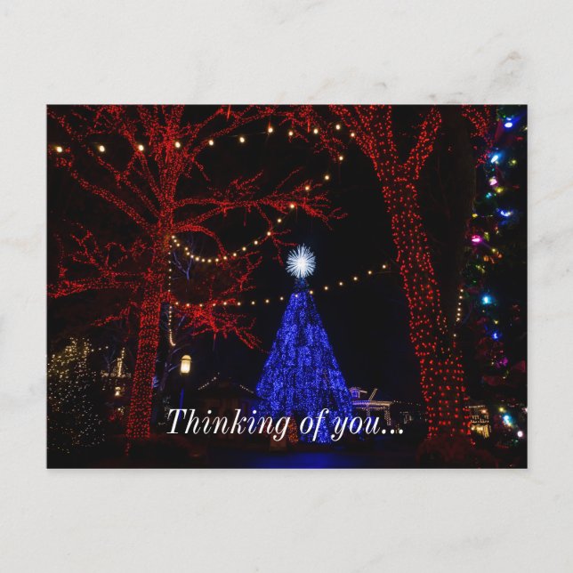 Silver Dollar City jul Helg Vykort (Framsida)