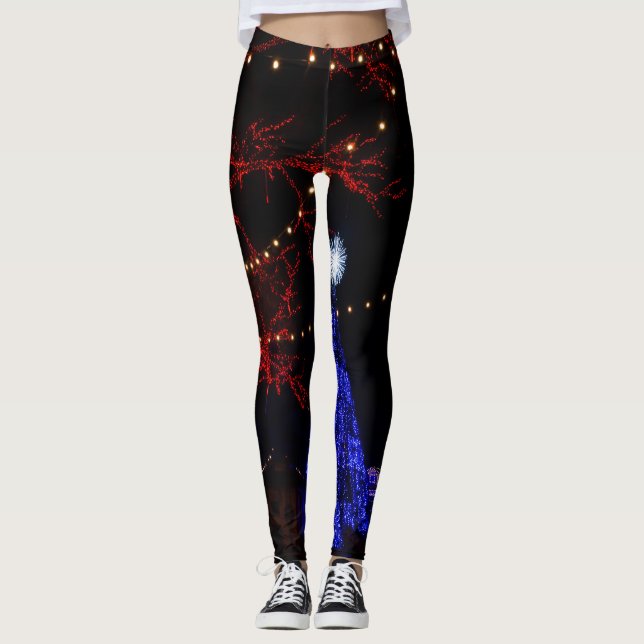 Silver Dollar City jul Leggings (Framsida)