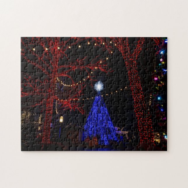 Silver dollar City jul Pussel (Horisontell)