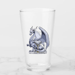 Silver Dragon: April Birthstone Diamond Glaskopp