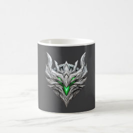 Silver Dragon Emblem Kaffemugg