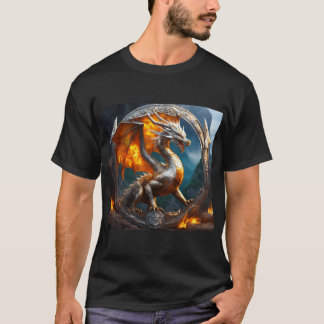 Silver Dragon: Mystical T-shirt Collection