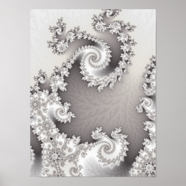 Silver Dubbel Spiral Poster (Framsidan)