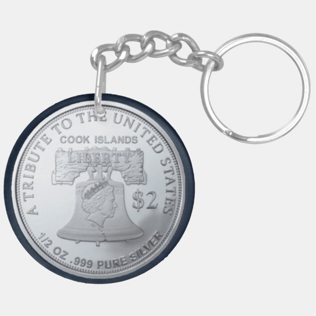SILVER DUBBLA EGENSKAP COIN (Vänster Baksida)