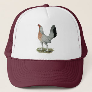 Silver Duckwing Game Hen Keps