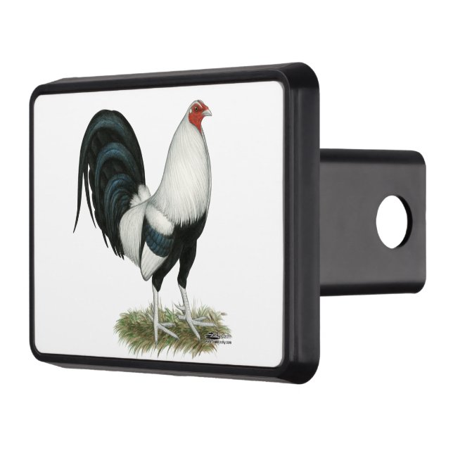 Silver Duckwing Gamecock Skydd För Dragkrok (Vänster)