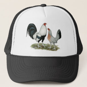 Silver Duckwing Gamefowl Keps
