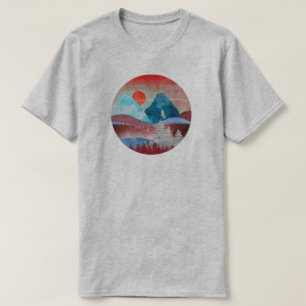 Silver Eagle liggande T Shirt