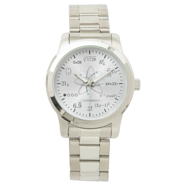 silver ekvationer Bacelet watch Armbandsur (Framsida)