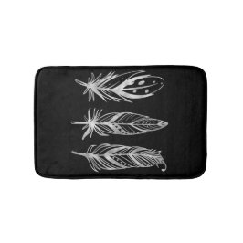 Silver elegant, modernt badbad badrumsmatta