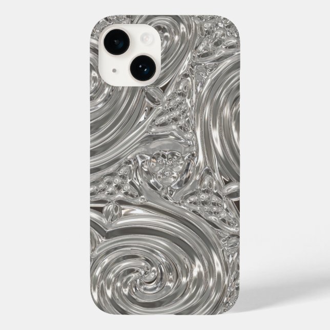Silver elegantens segrare art nouveau graverade ut (Baksida)