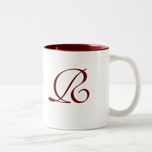 Silver Fairy Tale Monogrammed Mugg (Höger)