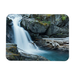 Silver Falls, Mount Rainier nationalpark Magnet
