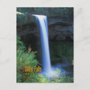 Silver Falls, Oregon Vykort