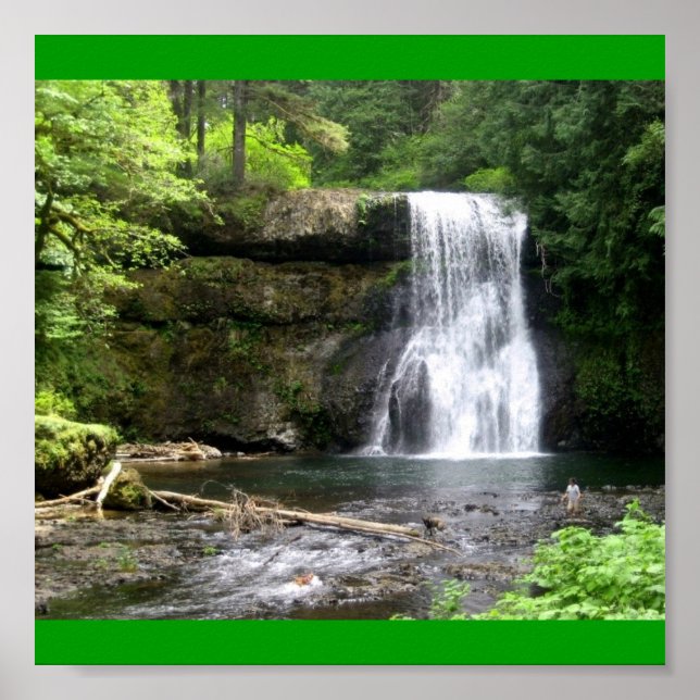 Silver Falls Park Poster (Framsidan)