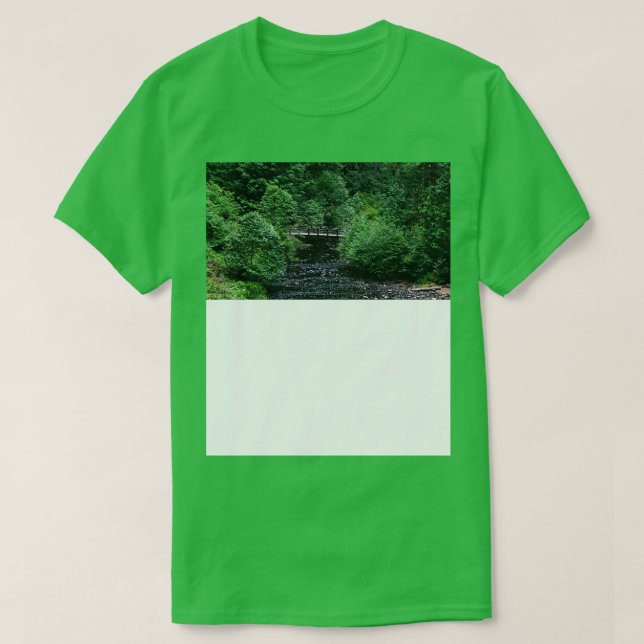 Silver Falls State Park Oregon 1 T Shirt (Design framsida)