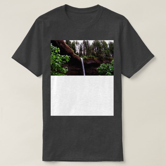 Silver Falls State Park Oregon 3 T Shirt (Design framsida)