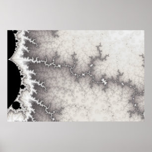 Silver-felrad Poster