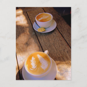 Silver Fern Cappuccino-vykort Vykort