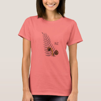 Silver Fern med Koru T-shirt