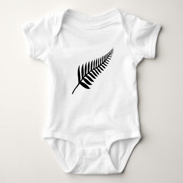 Silver Fern Nya Zeeland T Shirt (Framsida)