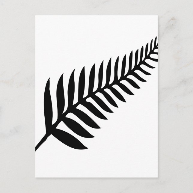 Silver Fern Nya Zeeland Vykort (Framsida)