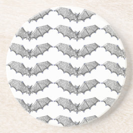 Silver Fladdermöss Halloween Underlägg