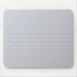Silver Fleur de Lis Mousepad Musmatta