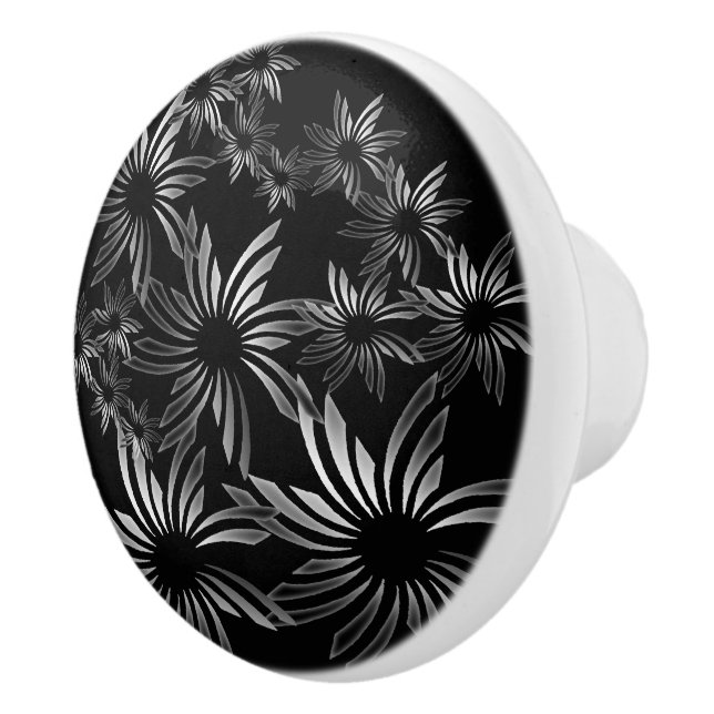 Silver Flowers Knopp (Höger)