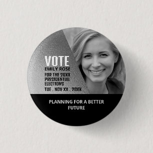 Silver Foil Effect Policy Campaigner Advert Knapp