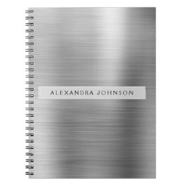 Silver Foil Professionell Girly Anteckningsbok