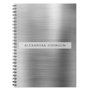 Silver Foil Professionell Girly Anteckningsbok
