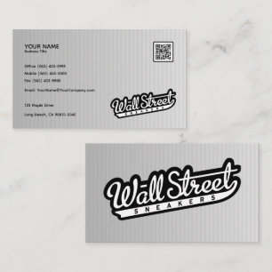 Silver Foil Shine - Affärskort Design Visitkort