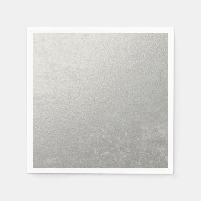 Silver Foil tryckt Pappersservett (Framsidan)