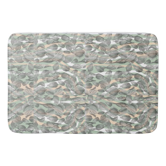 Silver Foliage Garden Bath Mat Badrumsmatta (Framsidan)
