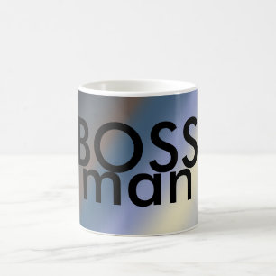 Silver för CHEFmanmuggen/stöldblått blandar Kaffemugg