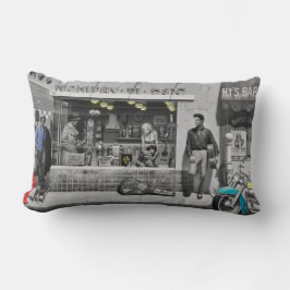 Silver för HWY 51 Lumbarkudde