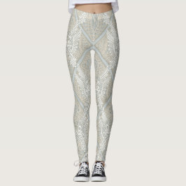 silver för kärlekfågelsnöre leggings