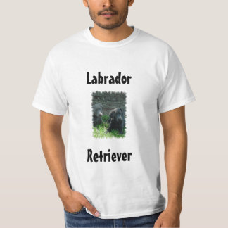 Silver- & för kolLabrador Retriever valpar T-shirt